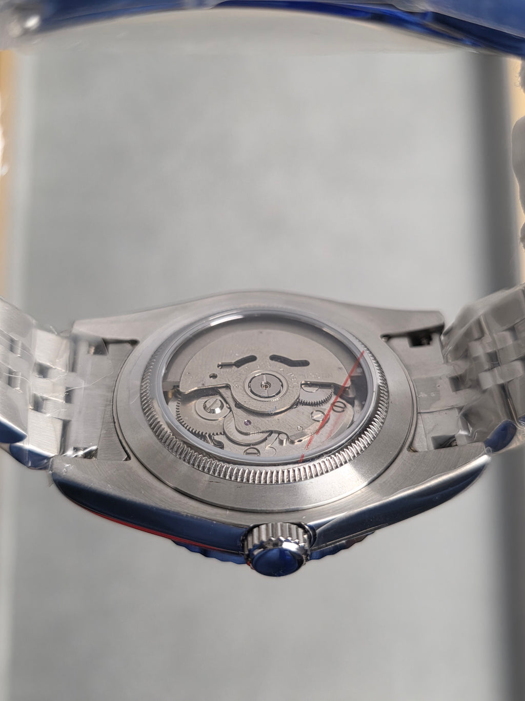 Seiko Date Just Blue Arab Numbers