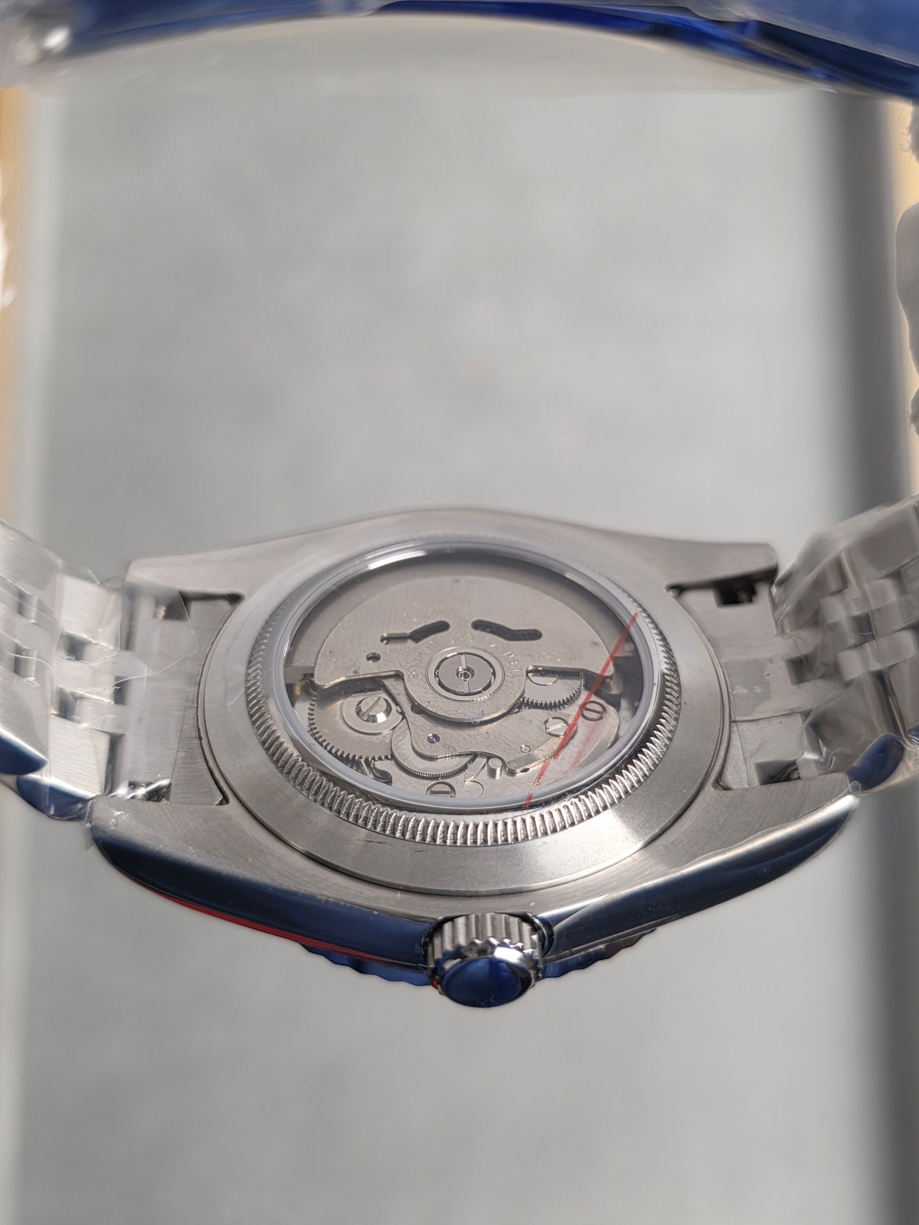 Seiko Date Just Blue Arab Numbers