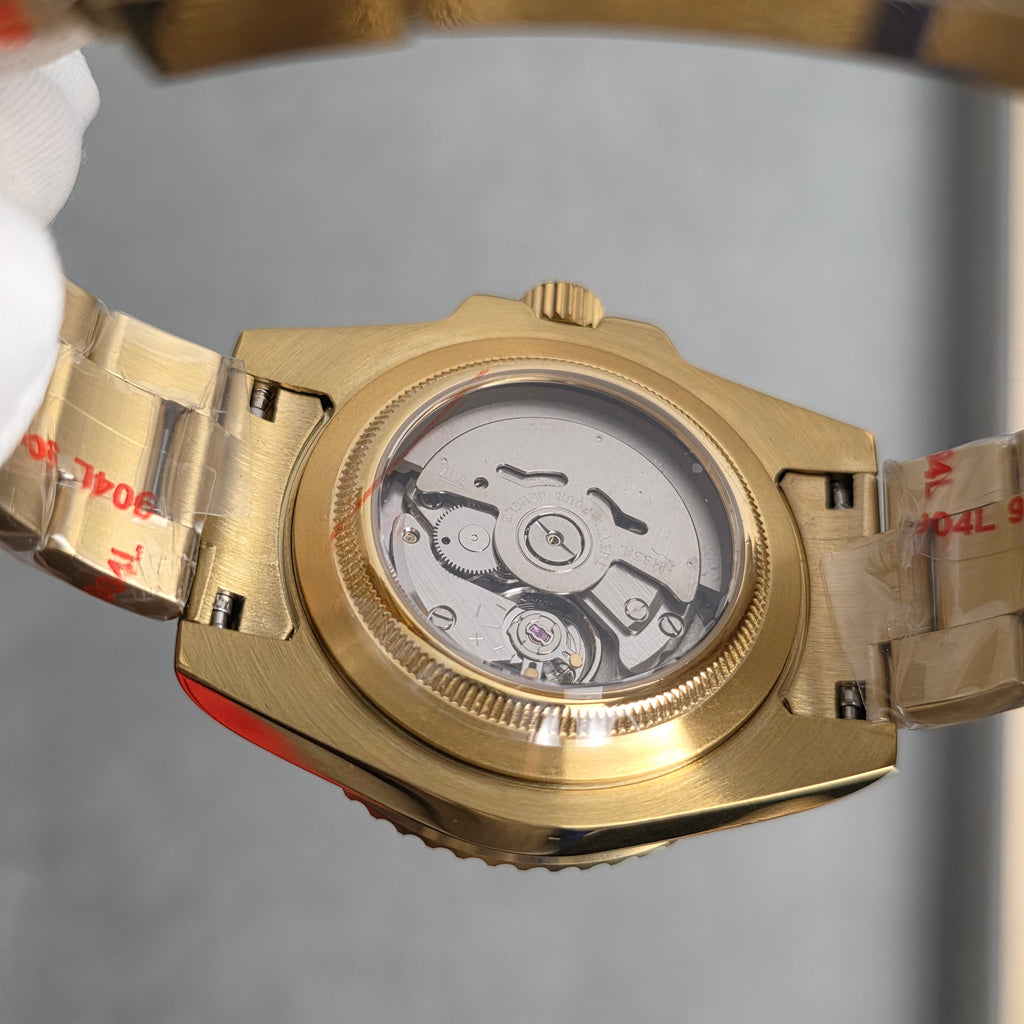 Seiko Submariner Gold Blue