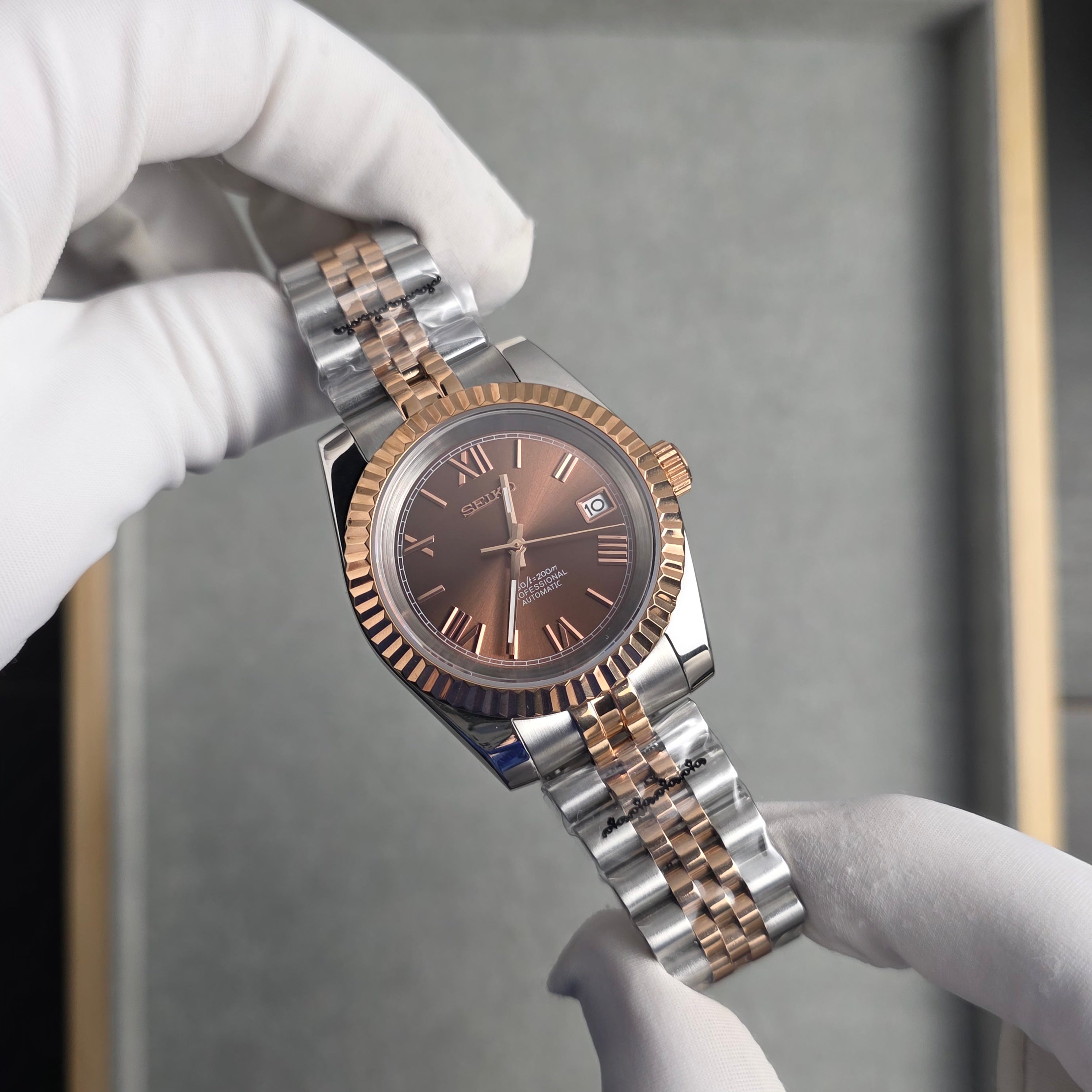 Seiko |Datejust Chocolate