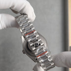 Seiko Datejust Blue Smooth Bezel