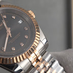 Seiko Justdate Chocolate Diamonds