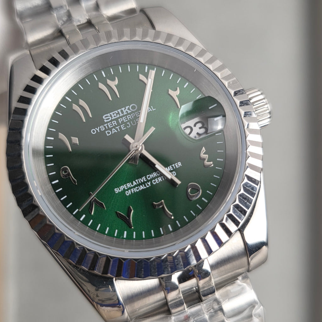 Seiko Datejust Green