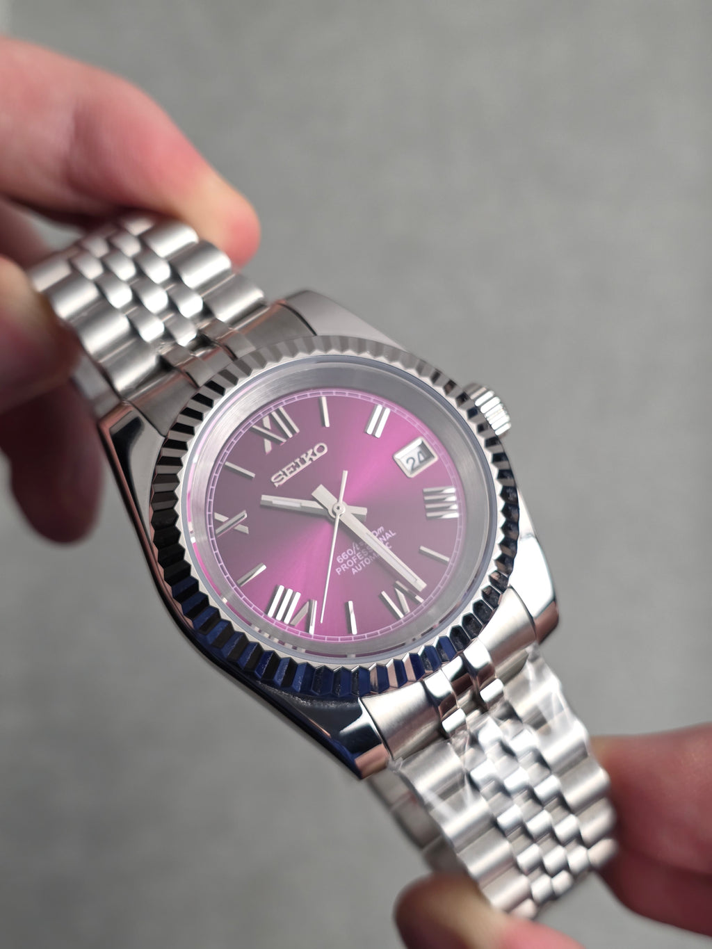 Seiko | Datejust Purple