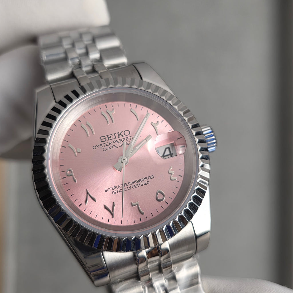 Seiko Datejust Pink