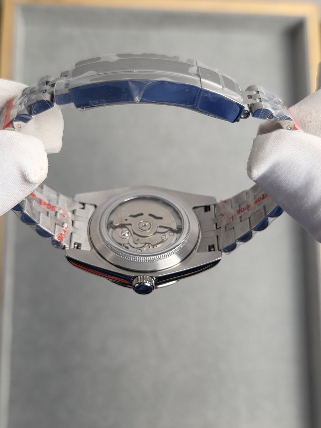 Seiko Date Just Blue Arab Numbers