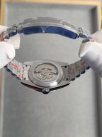 Seiko Date Just Blue Arab Numbers