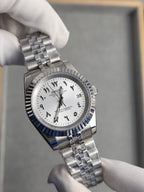 Seiko Date Just White