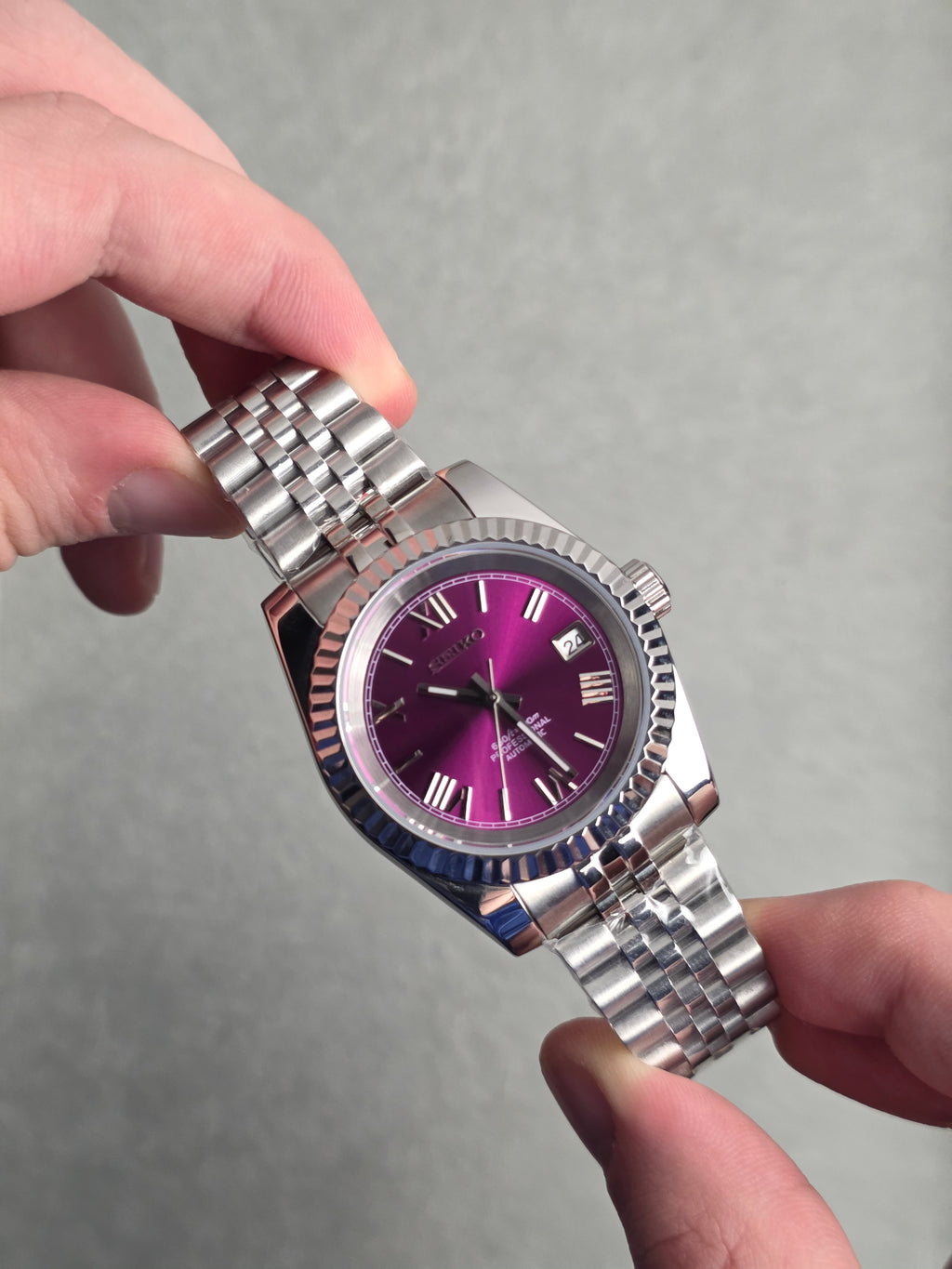 Seiko | Datejust Purple