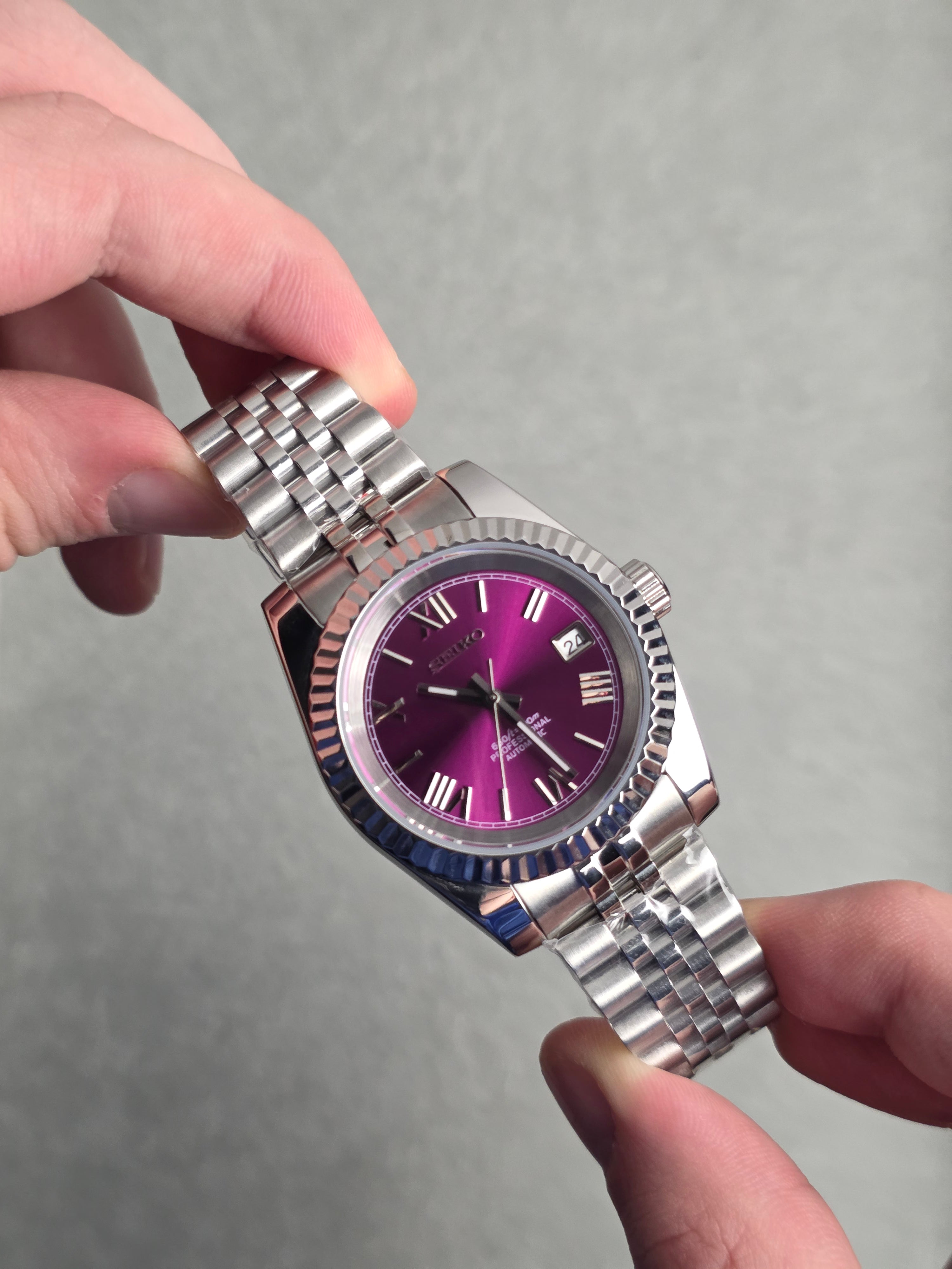Seiko | Datejust Purple