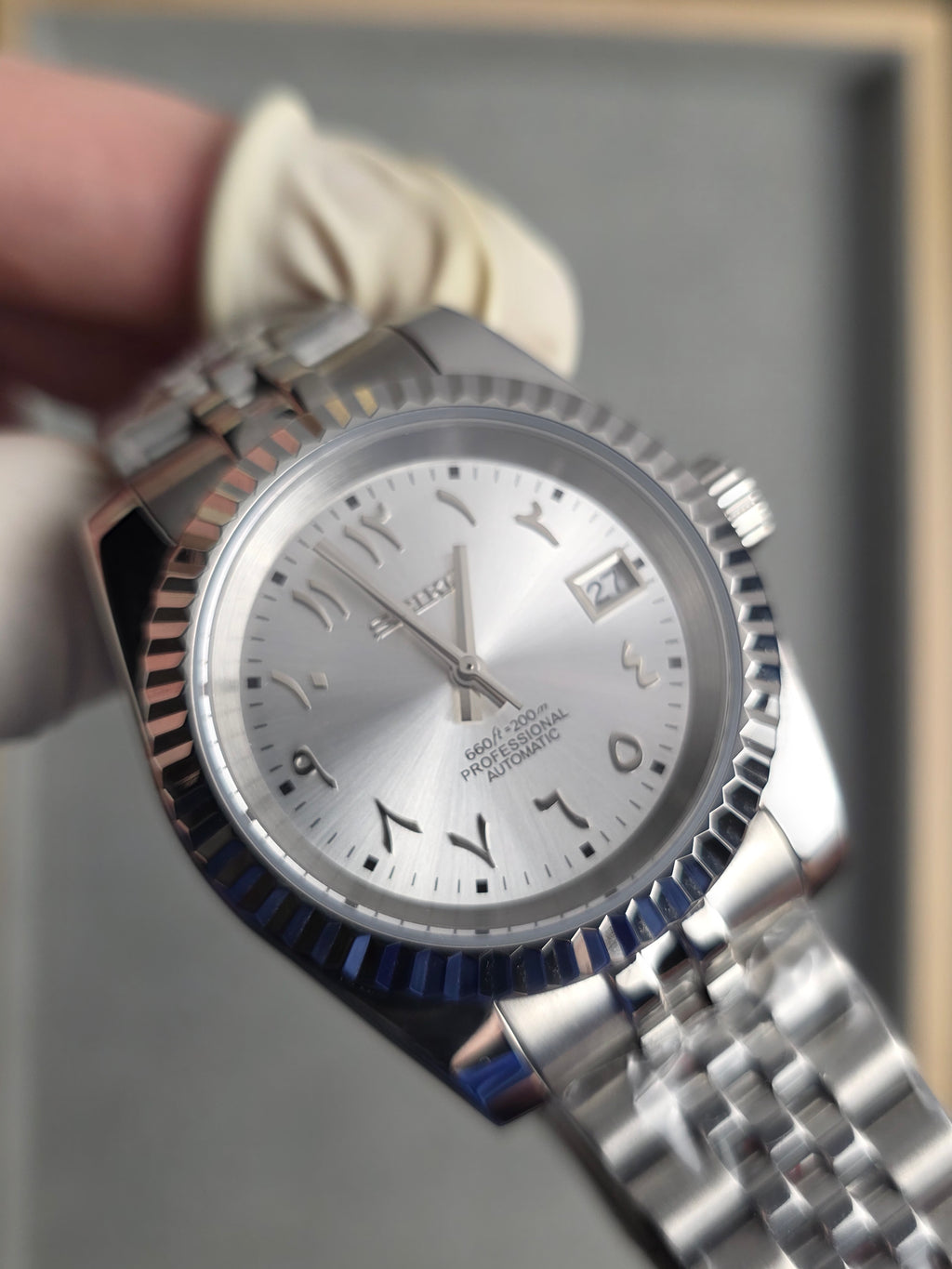 Seiko | Datejust White Arab