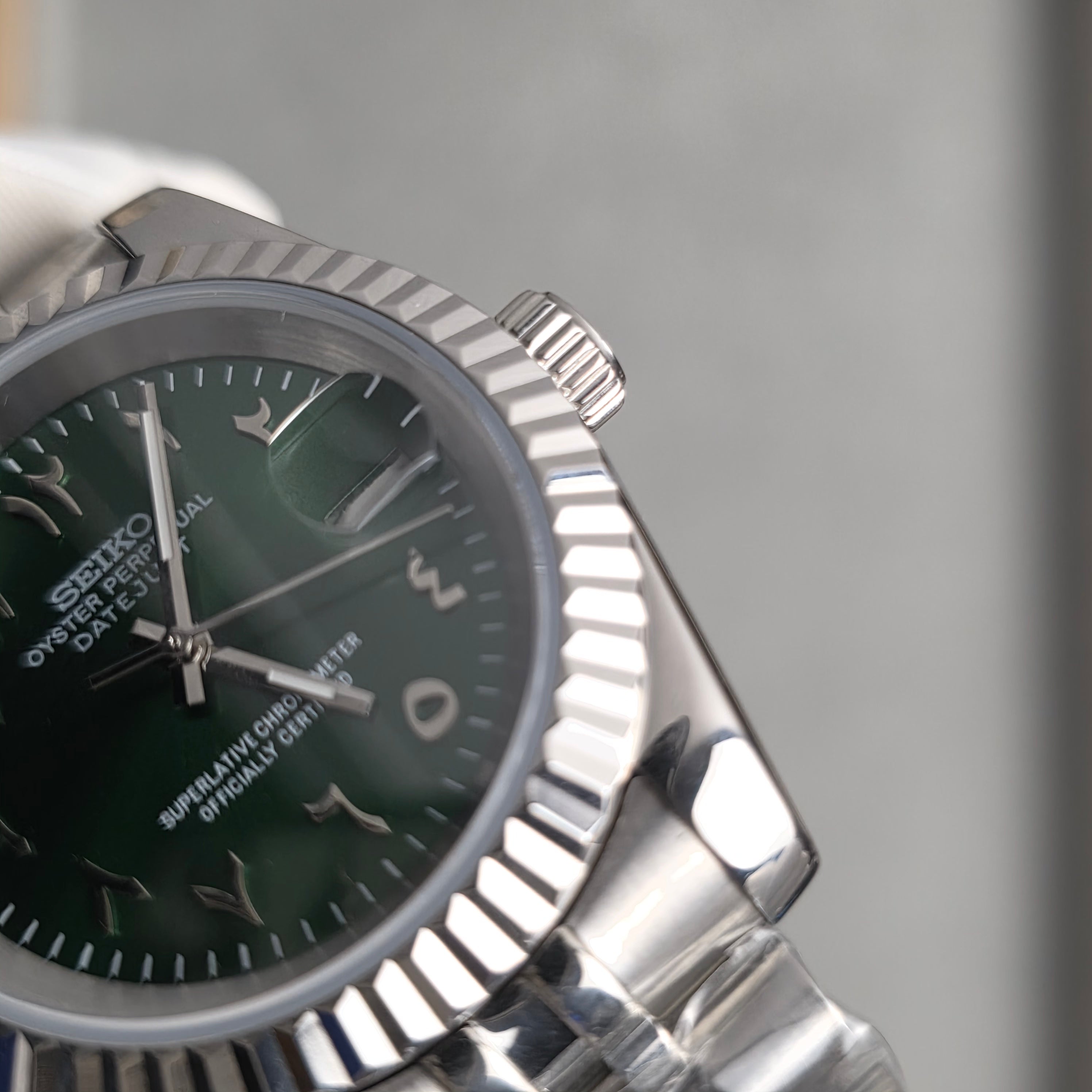 Seiko Datejust Green