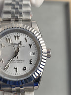Seiko Date Just White