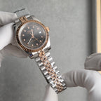 Seiko Justdate Chocolate Diamonds