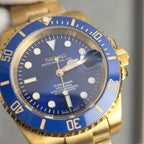 Seiko Submariner Gold Blue
